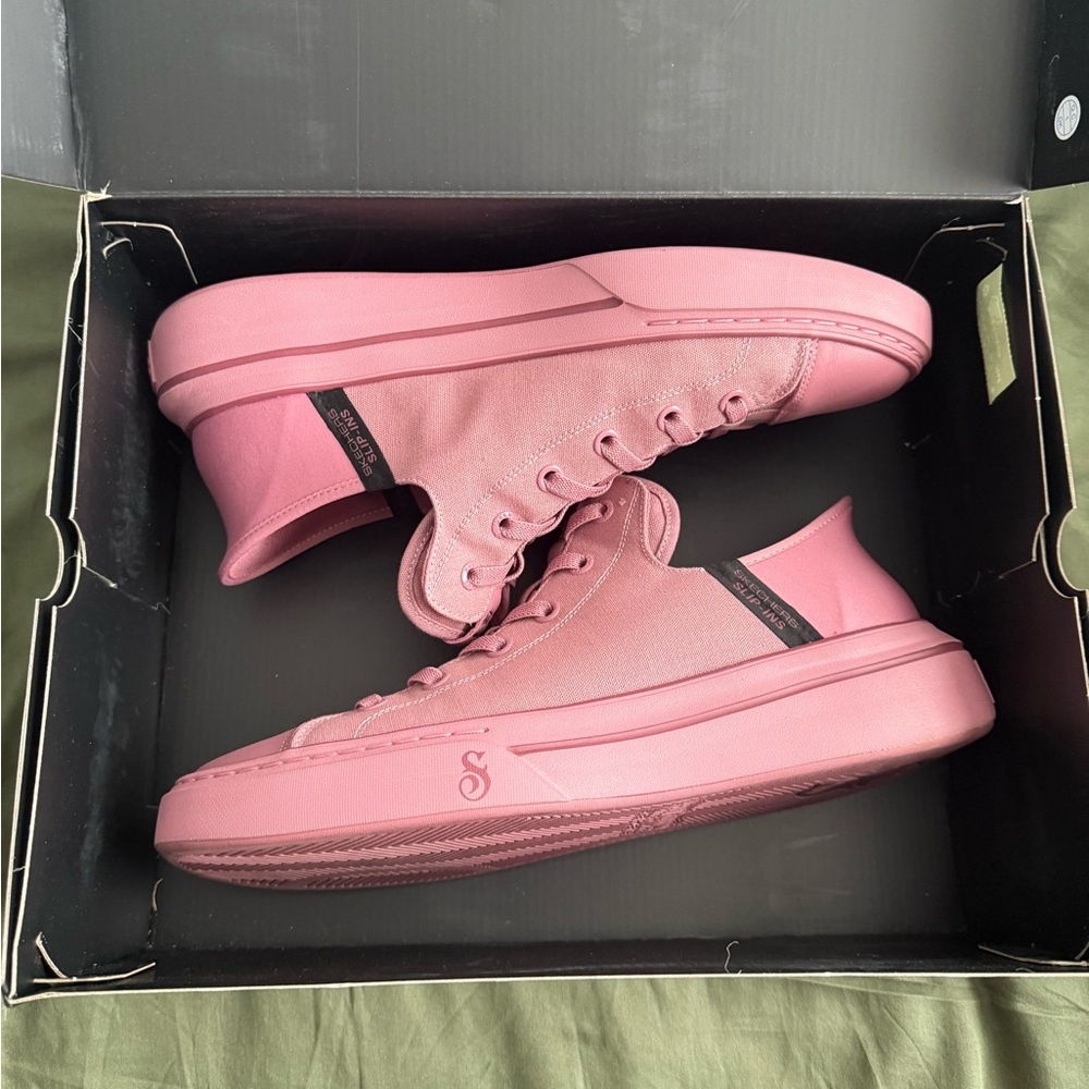 Skechers Pink High-Top Sneakers